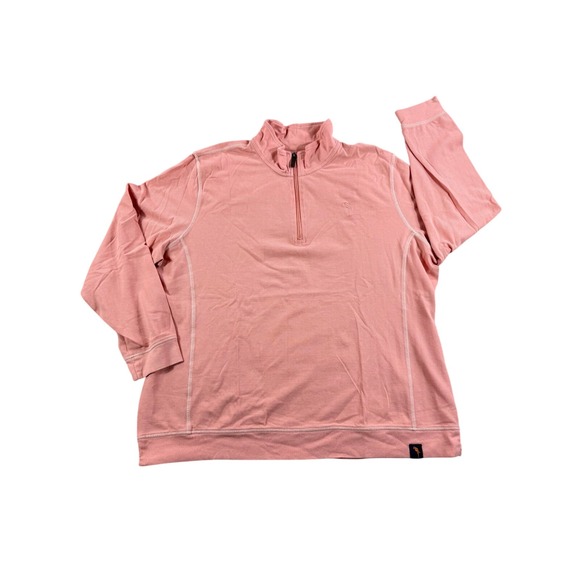 Margaritaville Other - Margaritaville Island Reserve Mens Coral Quarter Zip Pullover Sweatshirt XXL